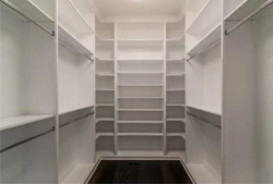 U shaped wardrobe design