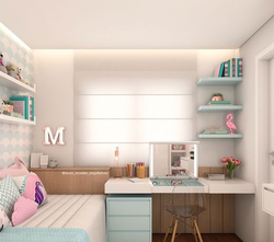 Rectangular children's bedroom design