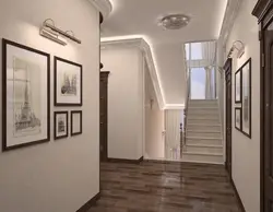 Дызайн пярэдняга пакоя ў таунхаусе
