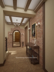 Hallway design for a townhouse