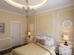 Bedroom design with stucco