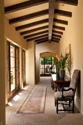 Beams In The Hallway Design