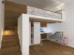 Дизайн Спальни На Антресолях