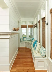 Hallway Design In Bay Window