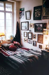 Bedroom Design With Posters