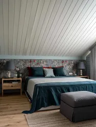 Attic bedroom design lining