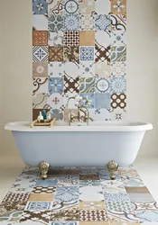 Vanna Otağı Dizaynında Patchwork Plitələr
