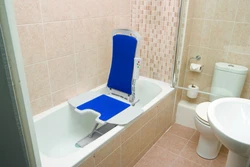 Bathroom design for elderly people