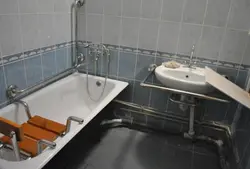 Дызайн ваннай для пажылых людзей