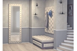 Hallway design with carriage screed