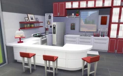 Kitchen in sims 3 design