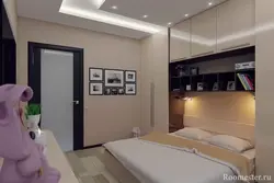 Rectangular Bedroom With Balcony Design
