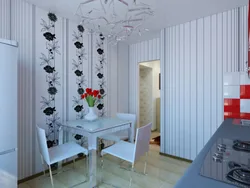 Kitchen design with self-adhesive panels