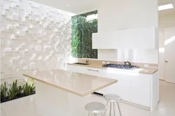 Kitchen design with self-adhesive panels