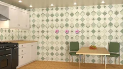 Kitchen design with self-adhesive panels