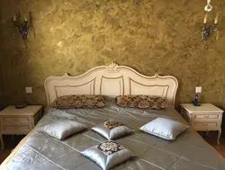 Венециандық Сылақпен Жатын Бөлмесінің Дизайны