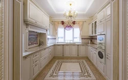 Светлая плитка на кухне дизайн