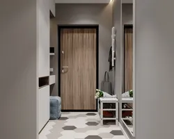 Hallway design for apartment peak