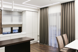 Curtain design for living room studio