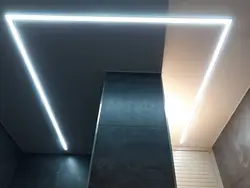 Banyoda Yorug'Lik Chiziqlari Dizayni
