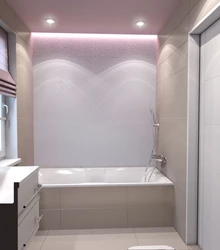Design Of Light Lines In The Bathroom