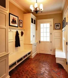 Hallway design in an old house