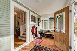 Hallway design in an old house