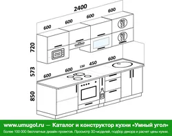 Ыдыс Жуғыш Машинасы Бар Тікелей Асүйлердің Дизайны
