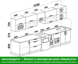 Дызайн Прамых Кухняў З Посудамыйнай Машынай