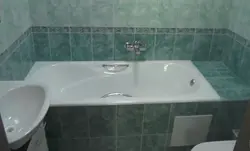 Дызайн Усталёўкі Ванны Ў Ванным Пакоі