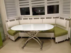 Corner kitchen design with sleeping area