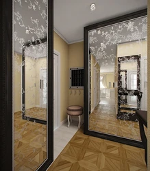 Mirror Opposite Mirror In Hallway Design