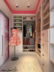 Design Of A Room For A Teenager With A Dressing Room