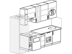 Kitchen design with dishwasher and refrigerator