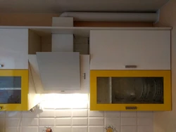 Kitchen design with built-in hood how to install