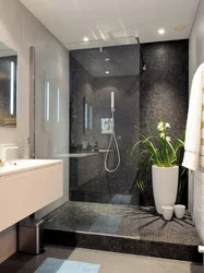 Shower Room Design Without A Bathtub With A Window