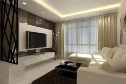 4 x 4 living room design with balcony