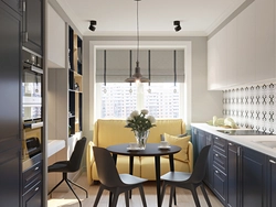 Design sleeping place in the kitchen 10 meters