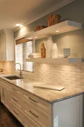 Сафолҳои тарҳрезии ошхона барои backsplash ва countertop
