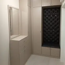 Дизайн прихожей шкаф не до пола в прихожей