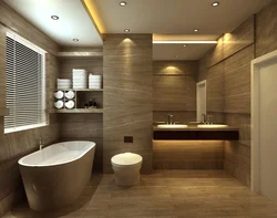 Bathroom And Toilet Design In The Same Style Or Not