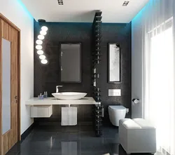 Bathroom and toilet design in the same style or not