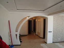 Apartment walls plasterboard photo