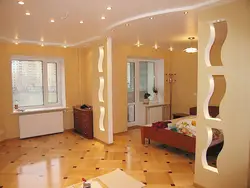 Mənzil divarları alçıpan fotoşəkili