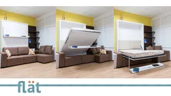 Photo of an apartment with transformable furniture