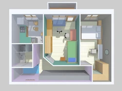 Remodeling a room into an apartment photo