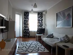 Күнделікті жалға берілетін пәтерлердегі бөлмелердің суреттері