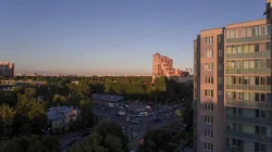 Фото улицы с окна квартиры