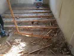 Old Floors In The Apartment Photo