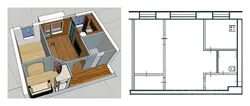 Планировка квартир 2 комнаты фото